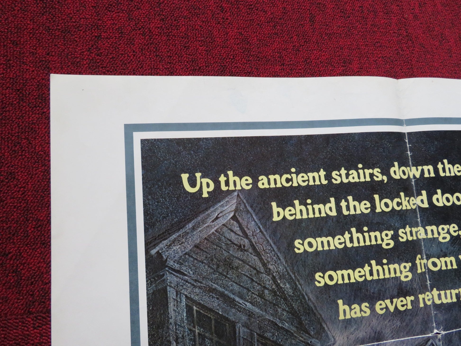 BURNT OFFERINGS STYLE A FOLDED US ONE SHEET POSTER KAREN BLACK OLIVER REED 1976 Rendezvous Cinema Movie posters