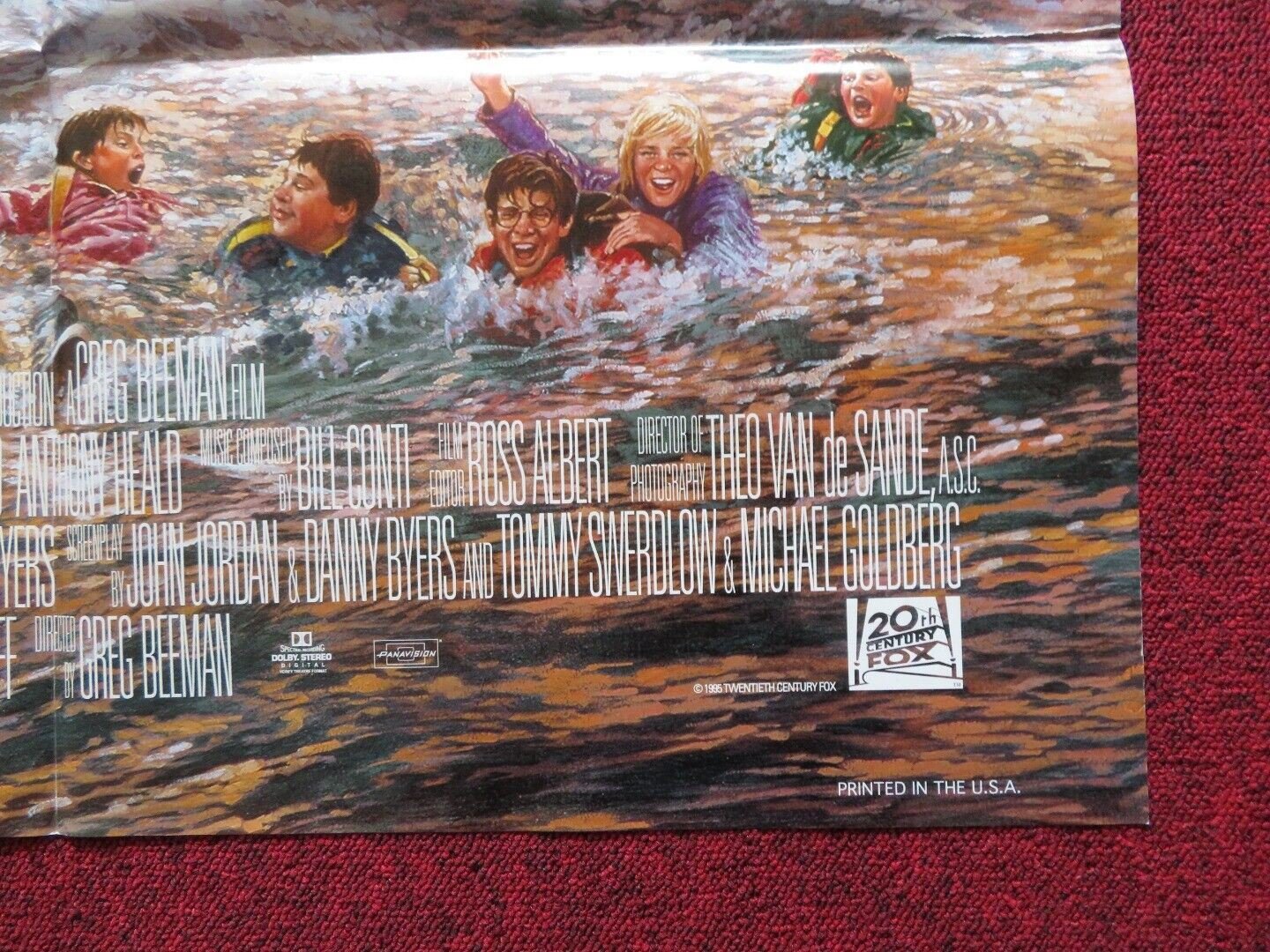 BUSHWHACKED FOLDED US ONE SHEET POSTER DANIEL STERN JON POLITO 1995 Movie posters