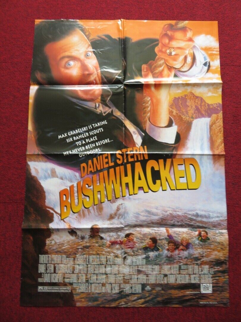 BUSHWHACKED FOLDED US ONE SHEET POSTER DANIEL STERN JON POLITO 1995 Movie posters