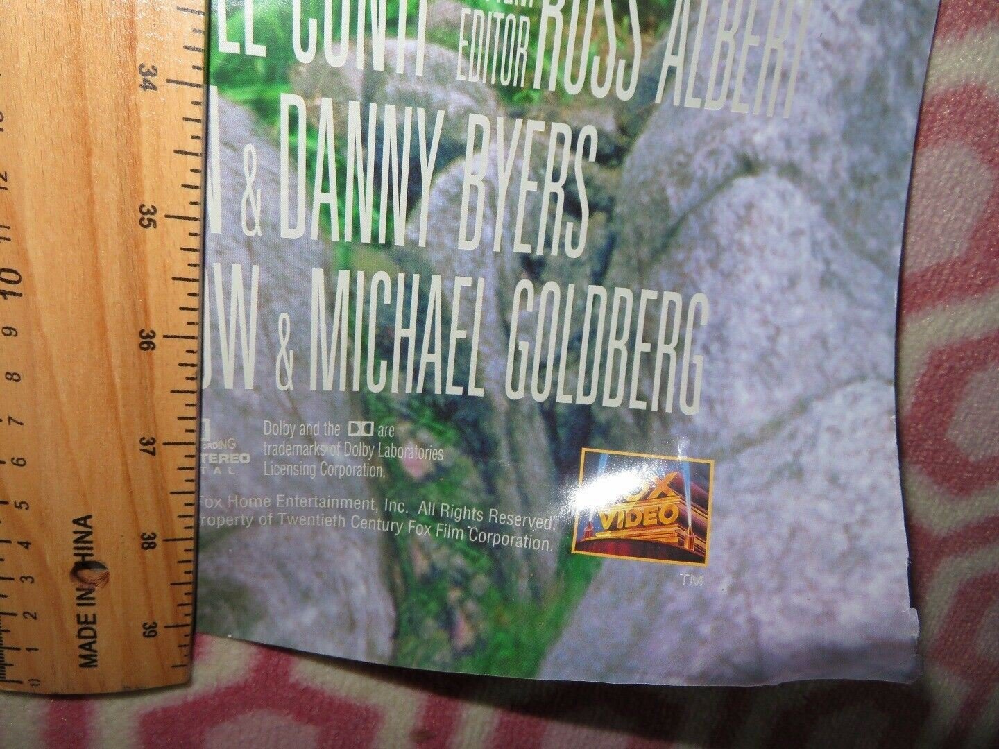 BUSHWHACKED US ONE SHEET ROLLED POSTER DANIEL STERN 1995 - Rendezvous Cinema
