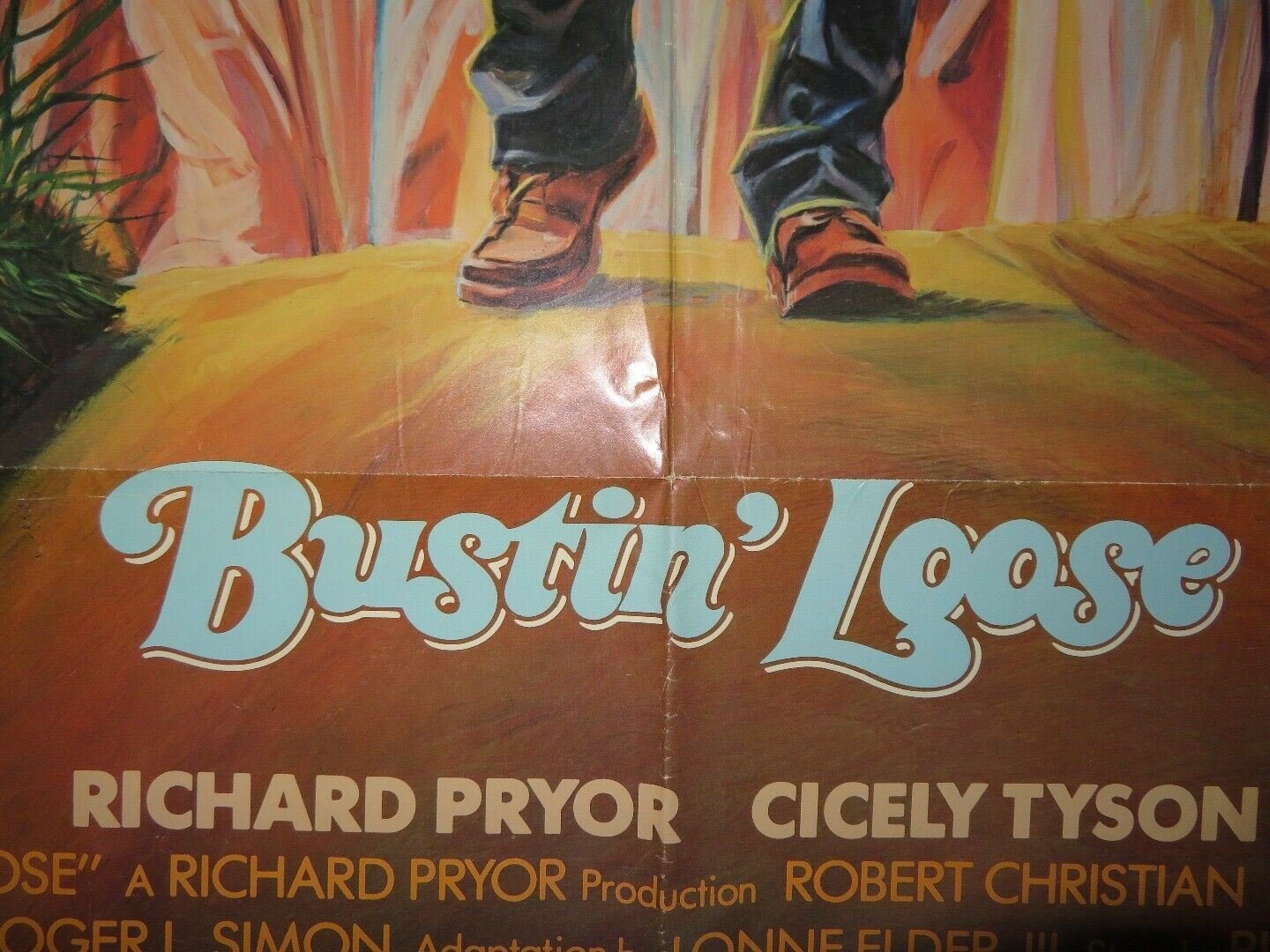 BUSTIN' LOOSE US ONE SHEET POSTER CICELY TYSON 1981 Rendezvous Cinema Movie posters