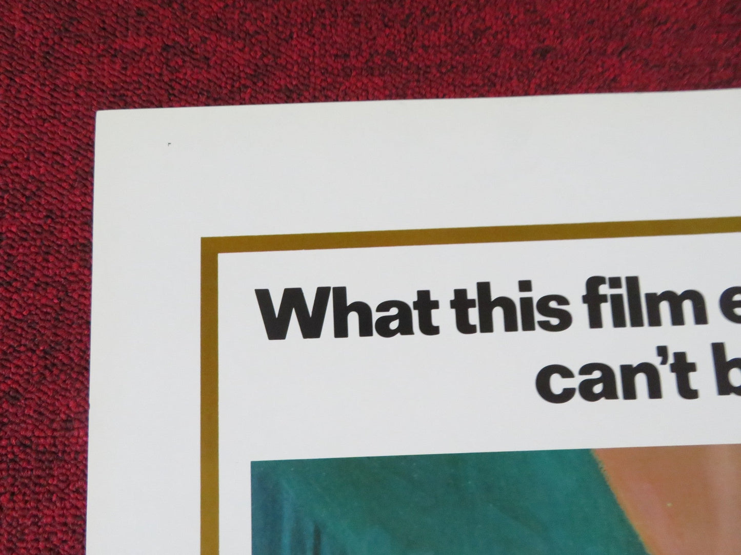 BUSTING FOLDED US ONE SHEET POSTER ELLIOTT GOULD ROBERT BLAKE 1974 Rendezvous Cinema Movie posters