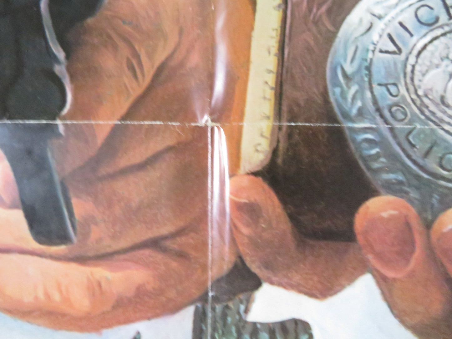 BUSTING FOLDED US ONE SHEET POSTER ELLIOTT GOULD ROBERT BLAKE 1974 Rendezvous Cinema Movie posters