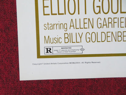 BUSTING FOLDED US ONE SHEET POSTER ELLIOTT GOULD ROBERT BLAKE 1974 Rendezvous Cinema Movie posters