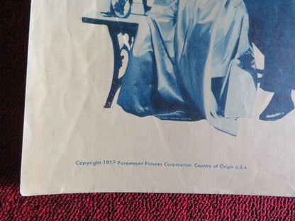 BUT NOT FOR ME US HALF SHEET (22"x 28") POSTER CLARK GABLE CARROLL BAKER 1959 Movie posters