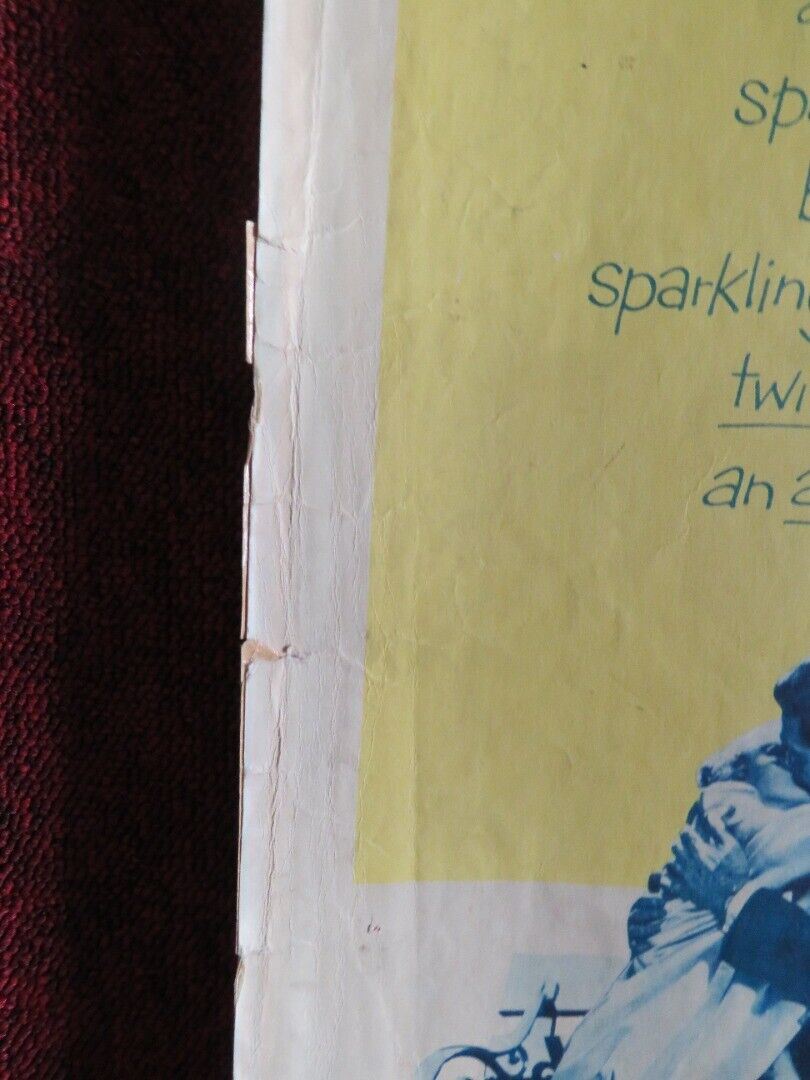 BUT NOT FOR ME US HALF SHEET (22"x 28") POSTER CLARK GABLE CARROLL BAKER 1959 Movie posters