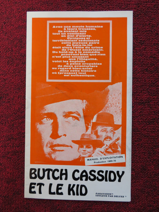 BUTCH CASSIDY ET LE KID FRENCH PRESS PAUL NEWMAN ROBERT REDFORD 1969 Rendezvous Cinema Movie posters