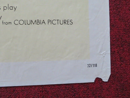 BUTTERFLIES ARE FREE FOLDED US ONE SHEET POSTER GOLDIE HAWN 1972 Movie posters