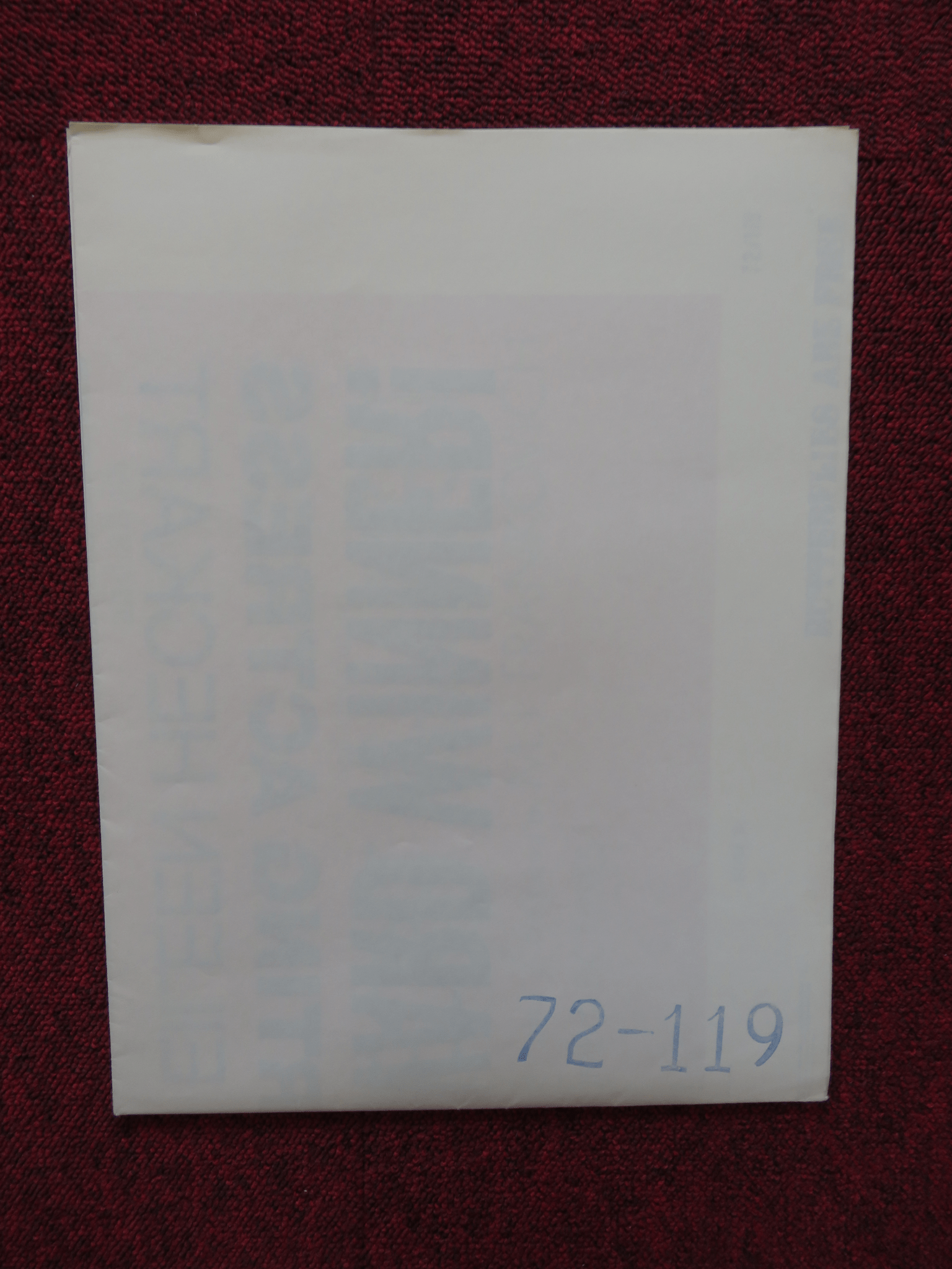 BUTTERFLIES ARE FREE - STYLE B FOLDED US ONE SHEET POSTER GOLDIE HAWN 1973 Rendezvous Cinema Movie posters