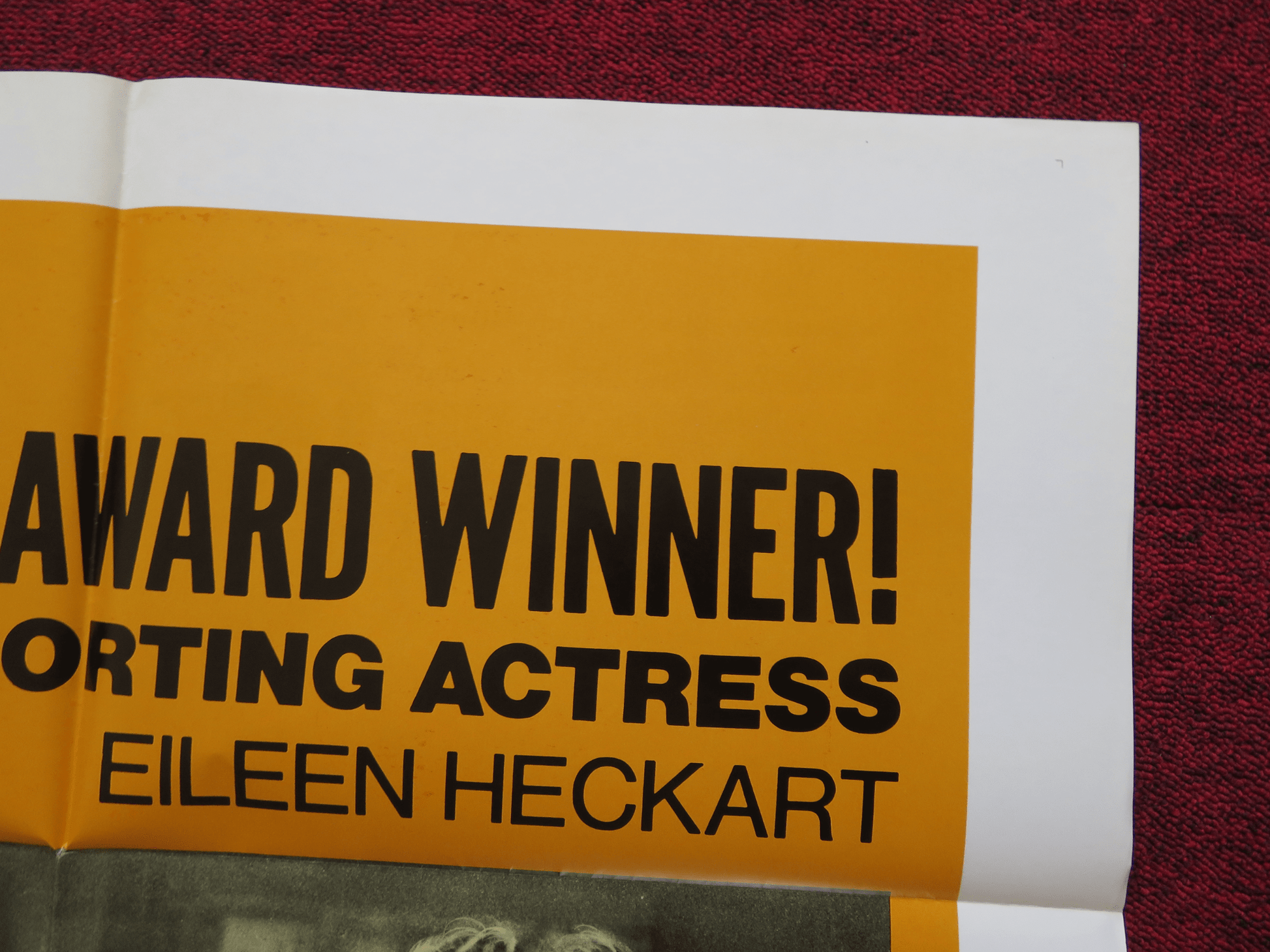 BUTTERFLIES ARE FREE - STYLE B FOLDED US ONE SHEET POSTER GOLDIE HAWN 1973 Rendezvous Cinema Movie posters