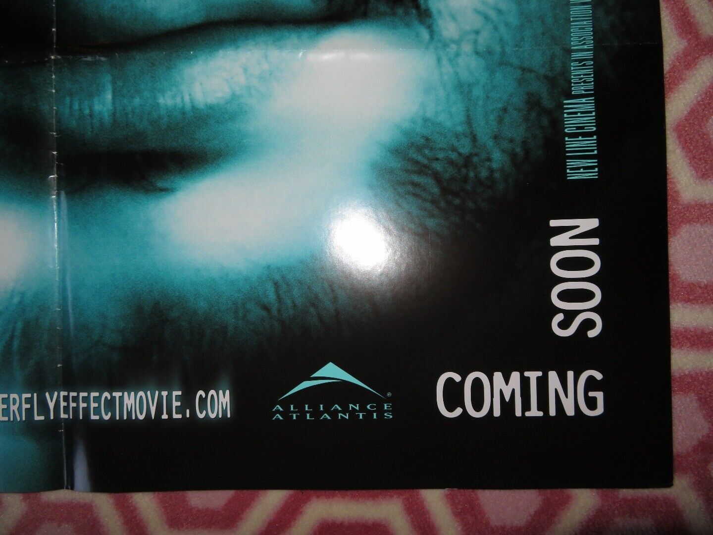 BUTTERFLY EFFECT FOLDED US ONE SHEET POSTER ASHTON KUTCHER AMY SMART 2004 Movie posters