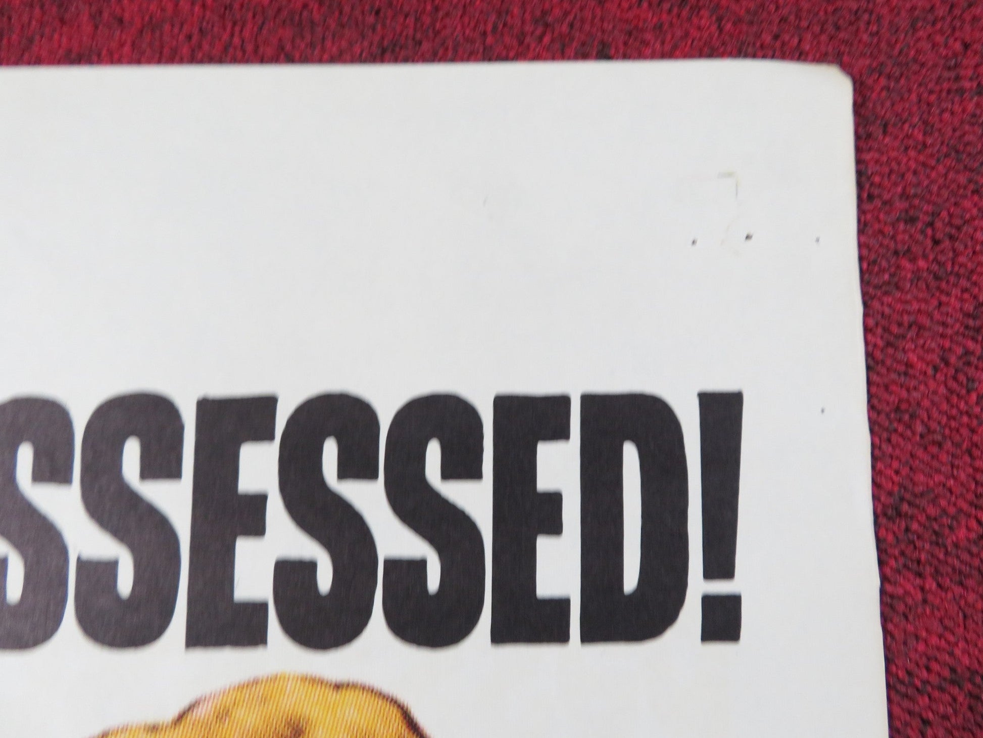 BY LOVE POSSESSED FOLDED US ONE SHEET POSTER LANA TURNER EFREM ZIMBALIST 1961 Rendezvous Cinema Movie posters