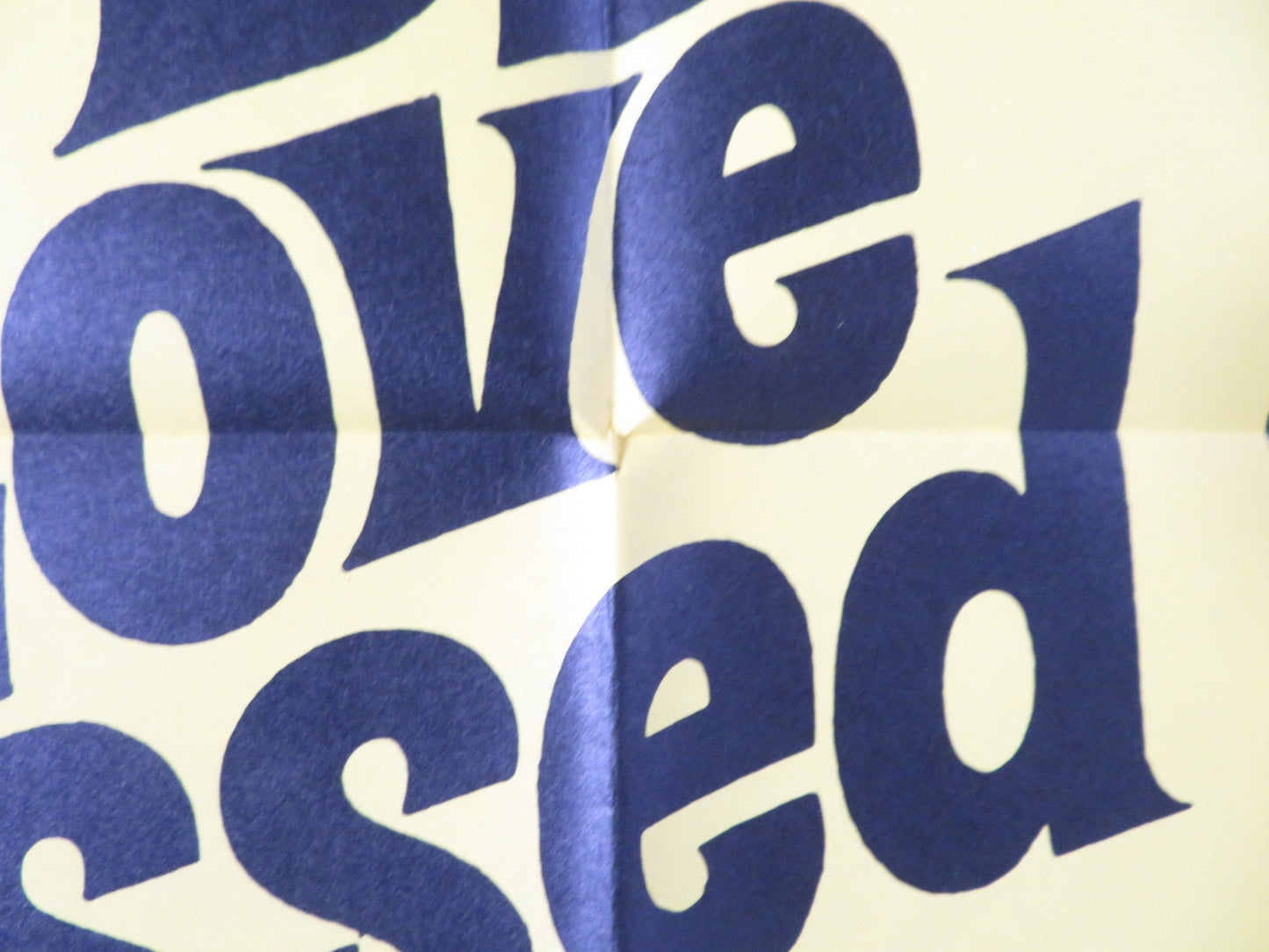 BY LOVE POSSESSED FOLDED US ONE SHEET POSTER LANA TURNER EFREM ZIMBALIST 1961 Rendezvous Cinema Movie posters