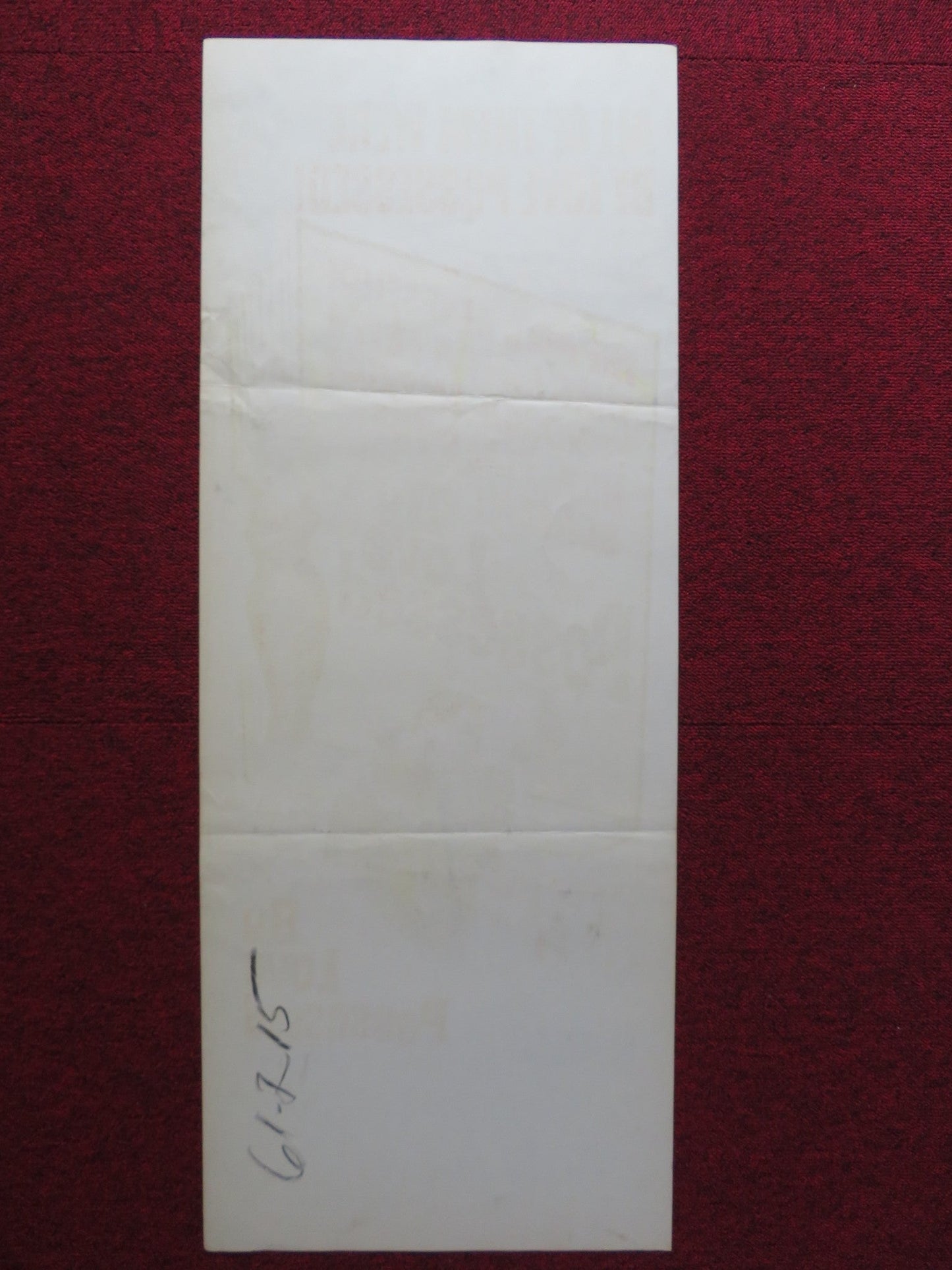 BY LOVE POSSESSED US INSERT (14"x 36") POSTER LANA TURNER E. ZIMBALSIT JR. 1961 Rendezvous Cinema Movie posters