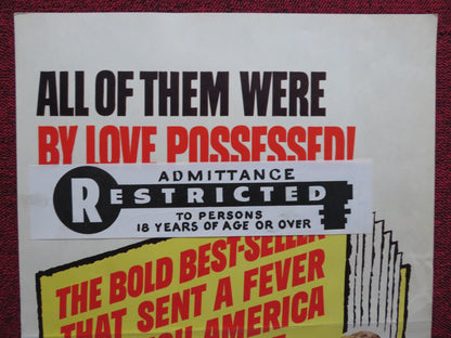 BY LOVE POSSESSED US INSERT (14"x 36") POSTER LANA TURNER E. ZIMBALSIT JR. 1961 Rendezvous Cinema Movie posters