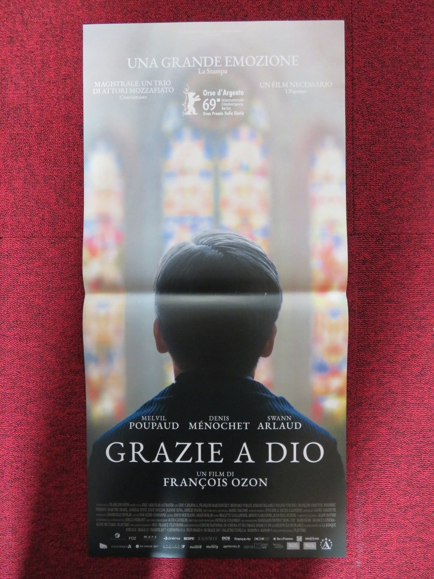 BY THE GRACE OF GOD ITALIAN LOCANDINA POSTER MELVIL POUPAUD DENIS MENOCHET 2018 Rendezvous Cinema Movie posters