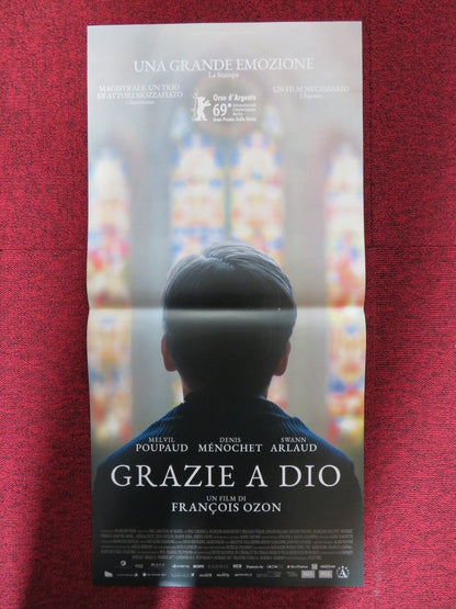 BY THE GRACE OF GOD ITALIAN LOCANDINA POSTER MELVIL POUPAUD DENIS MENOCHET 2018 Rendezvous Cinema Movie posters