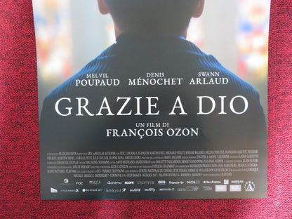 BY THE GRACE OF GOD ITALIAN LOCANDINA POSTER MELVIL POUPAUD DENIS MENOCHET 2018 Rendezvous Cinema Movie posters
