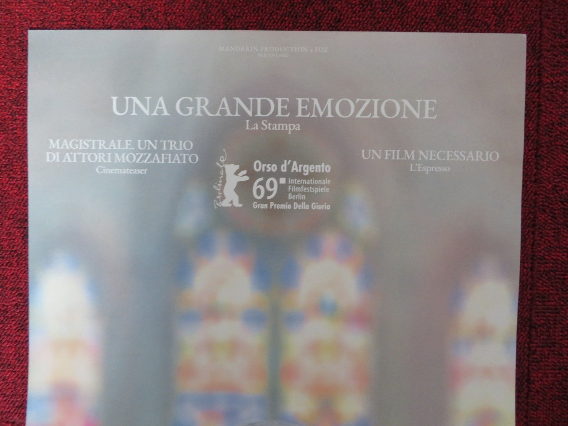 BY THE GRACE OF GOD ITALIAN LOCANDINA POSTER MELVIL POUPAUD DENIS MENOCHET 2018 Rendezvous Cinema Movie posters