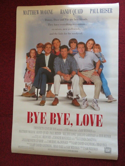 BYE BYE LOVE - VERSION A US ONE SHEET ROLLED POSTER MATTHEW MODINE 1995 Movie posters