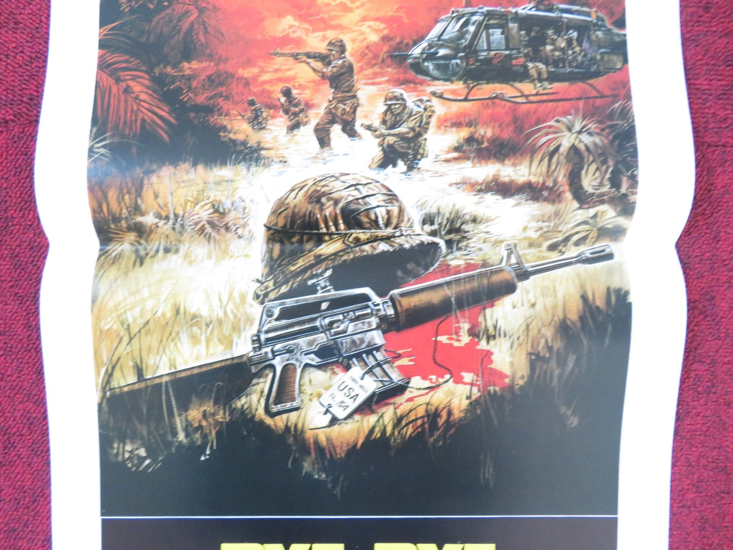 BYE BYE VIETNAM ITALIAN LOCANDINA POSTER CHRISTOPHER ALAN ANTONIO SABATO 1988 Rendezvous Cinema Movie posters
