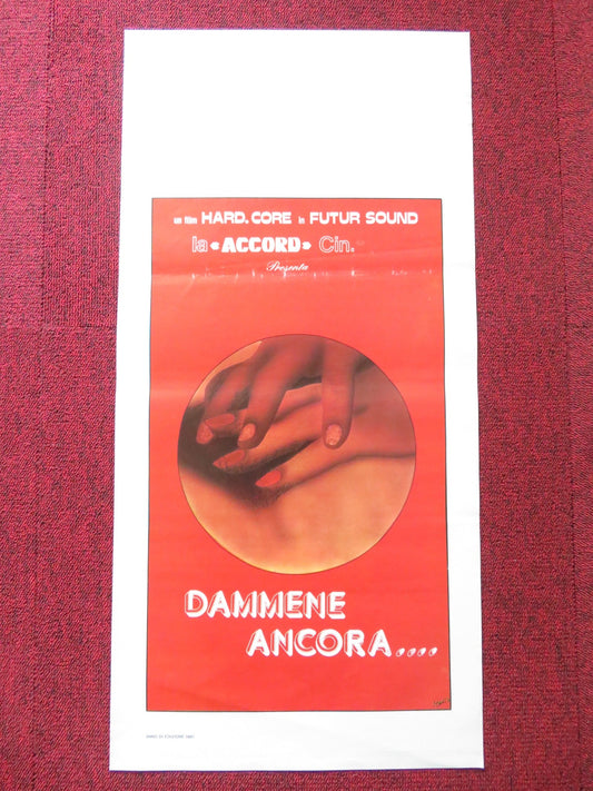 CA GLISSE PAR LES DEUX TROUS ITALIAN LOCANDINA POSTER JACK GATTEAU 1981 Rendezvous Cinema Movie posters