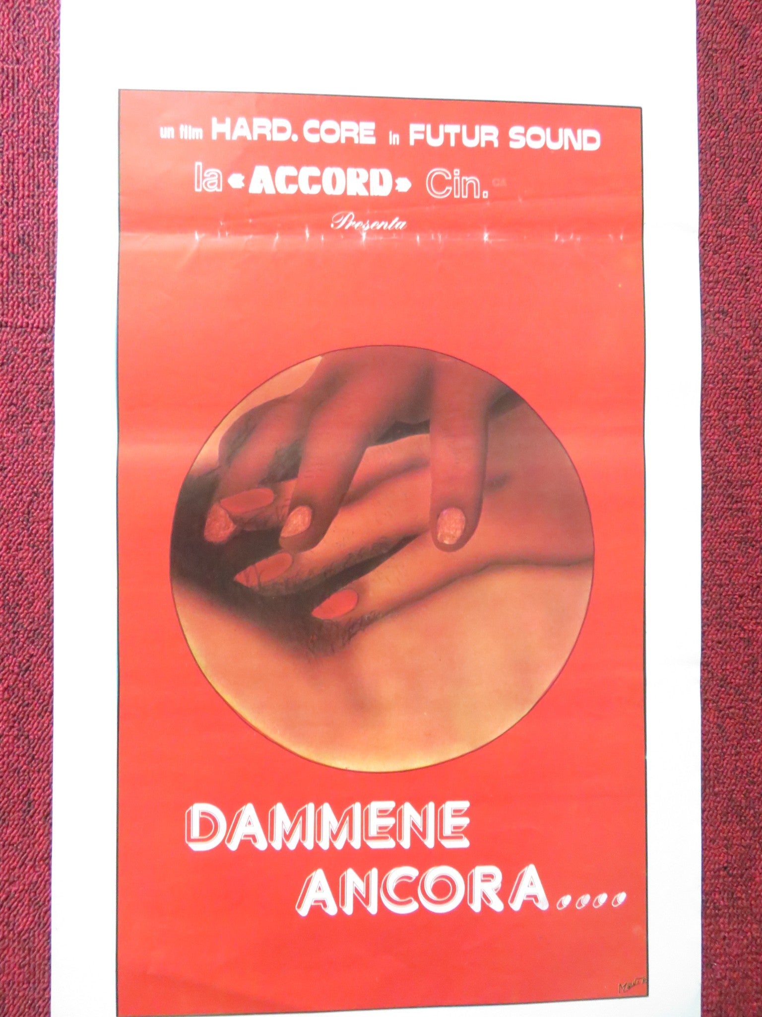 CA GLISSE PAR LES DEUX TROUS ITALIAN LOCANDINA POSTER JACK GATTEAU 1981 Rendezvous Cinema Movie posters