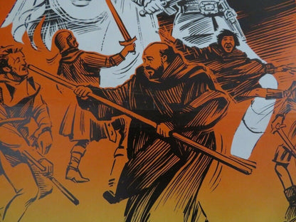 CA VA ETRE TA FETE ROBIN! BELGIUM (21"x 14") POSTER ALAN STEEL CHRIS HUERTA Movie posters