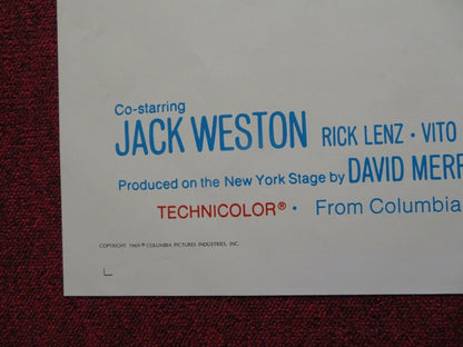 CACTUS FLOWER US ONE SHEET POSTER INGRID BERGMAN GOLDIE HAWN 1969 Movie posters