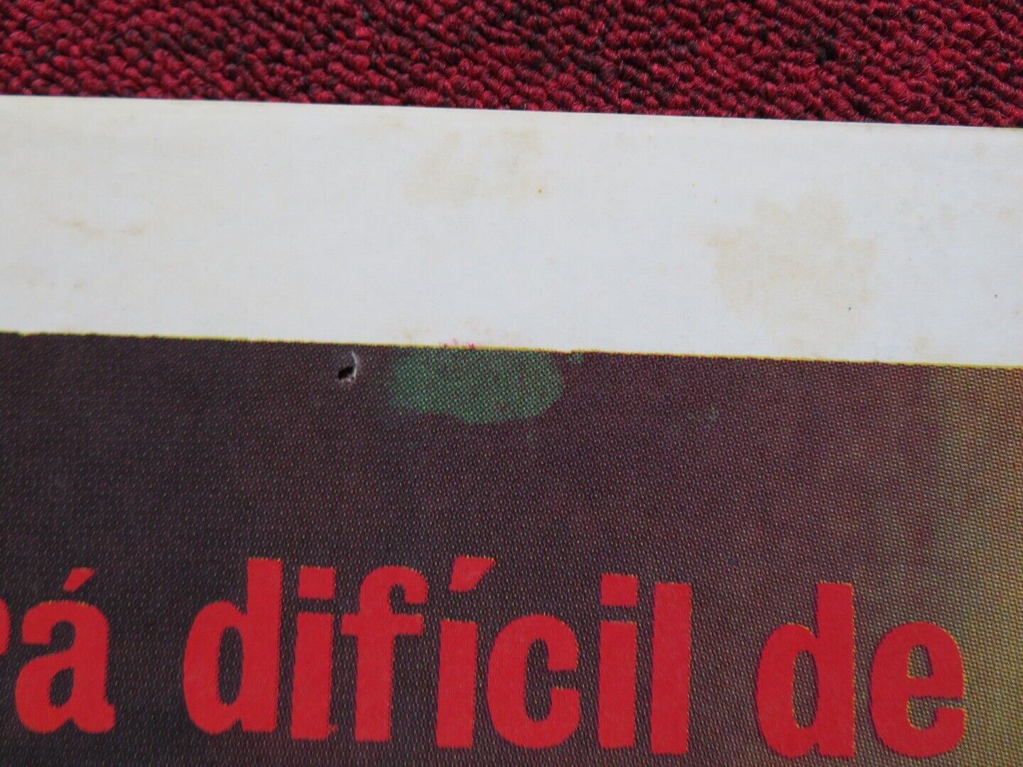 CADDIE SPANISH ROLLED POSTER HELEN MORSE TAKIS EMMANUEL 1976 Movie posters