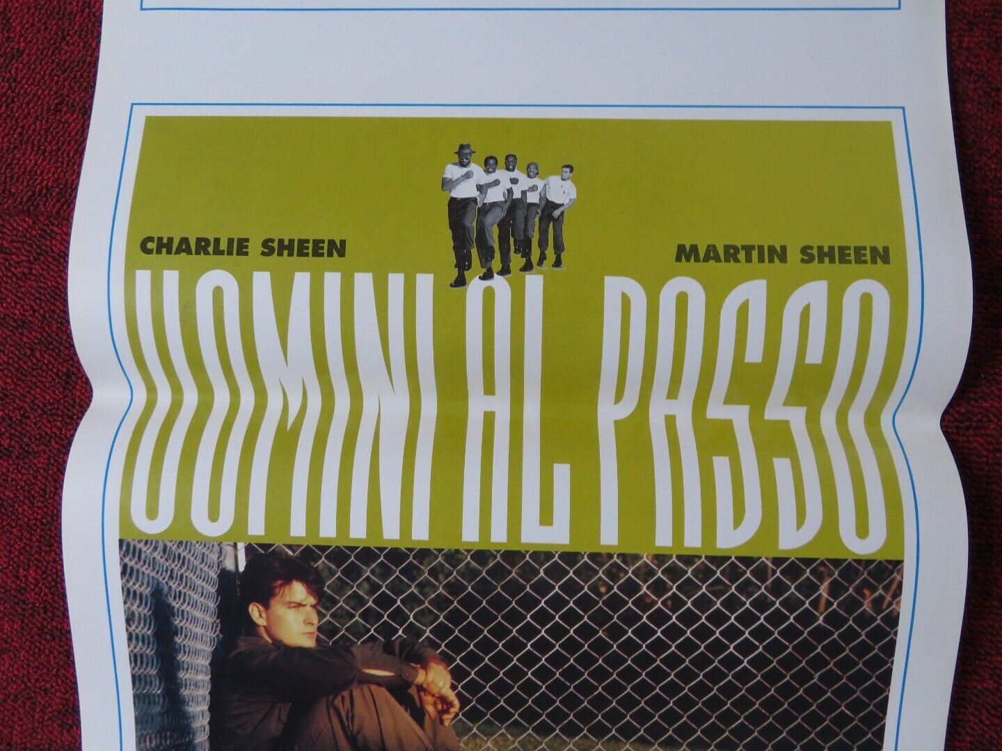 CADENCE ITALIAN LOCANDINA (27.5"x13") POSTER CHARLIE SHEEN MARTIN SHEEN 1991 Movie posters