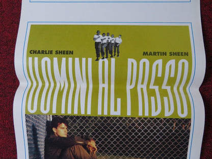 CADENCE ITALIAN LOCANDINA (27.5"x13") POSTER CHARLIE SHEEN MARTIN SHEEN 1991 Movie posters