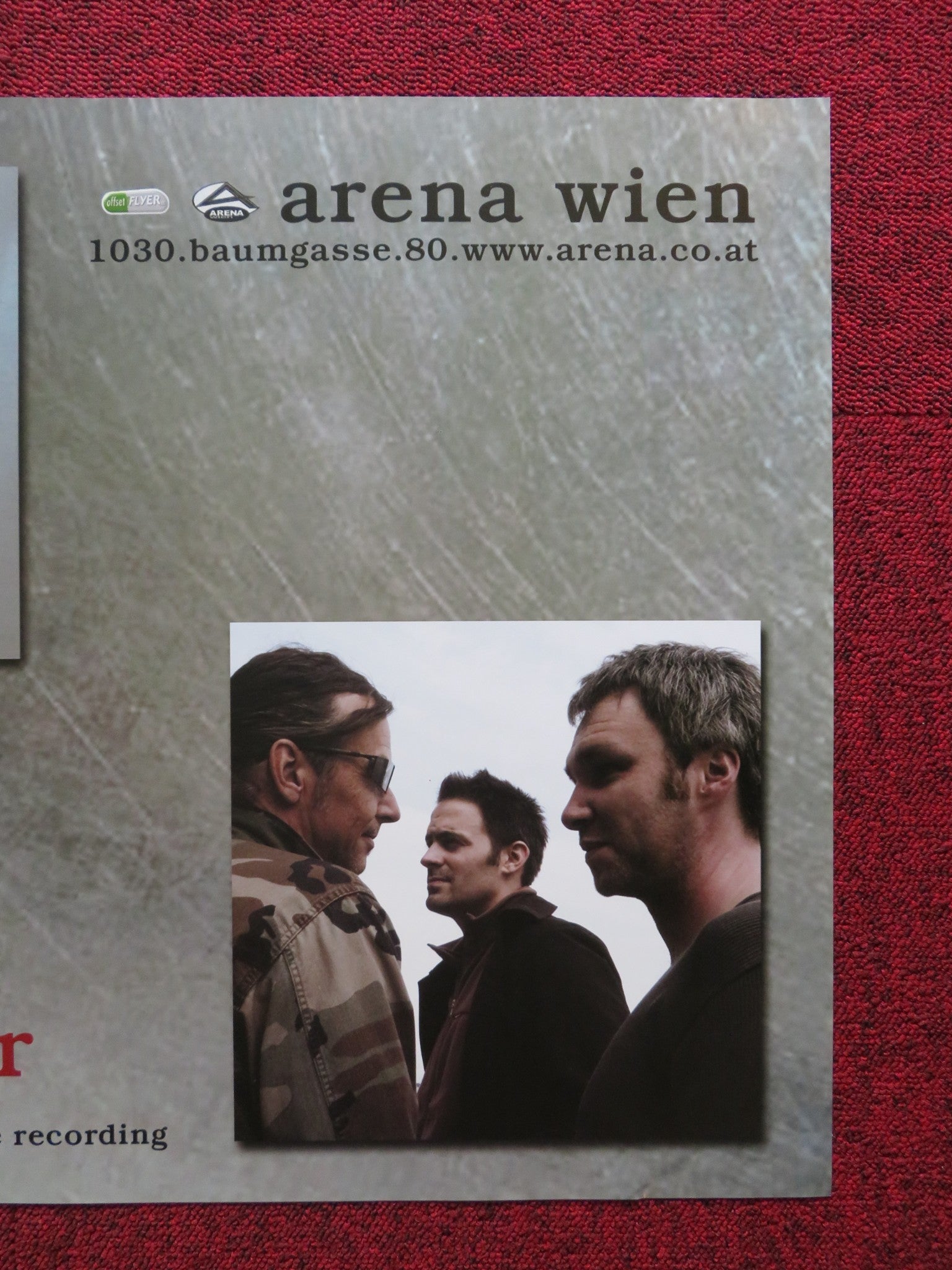 CAFE DRECHSLER RADIO SNACKS GERMAN MUSIC PROMO ALBUM / TOUR POSTER 2006 Rendezvous Cinema Movie posters