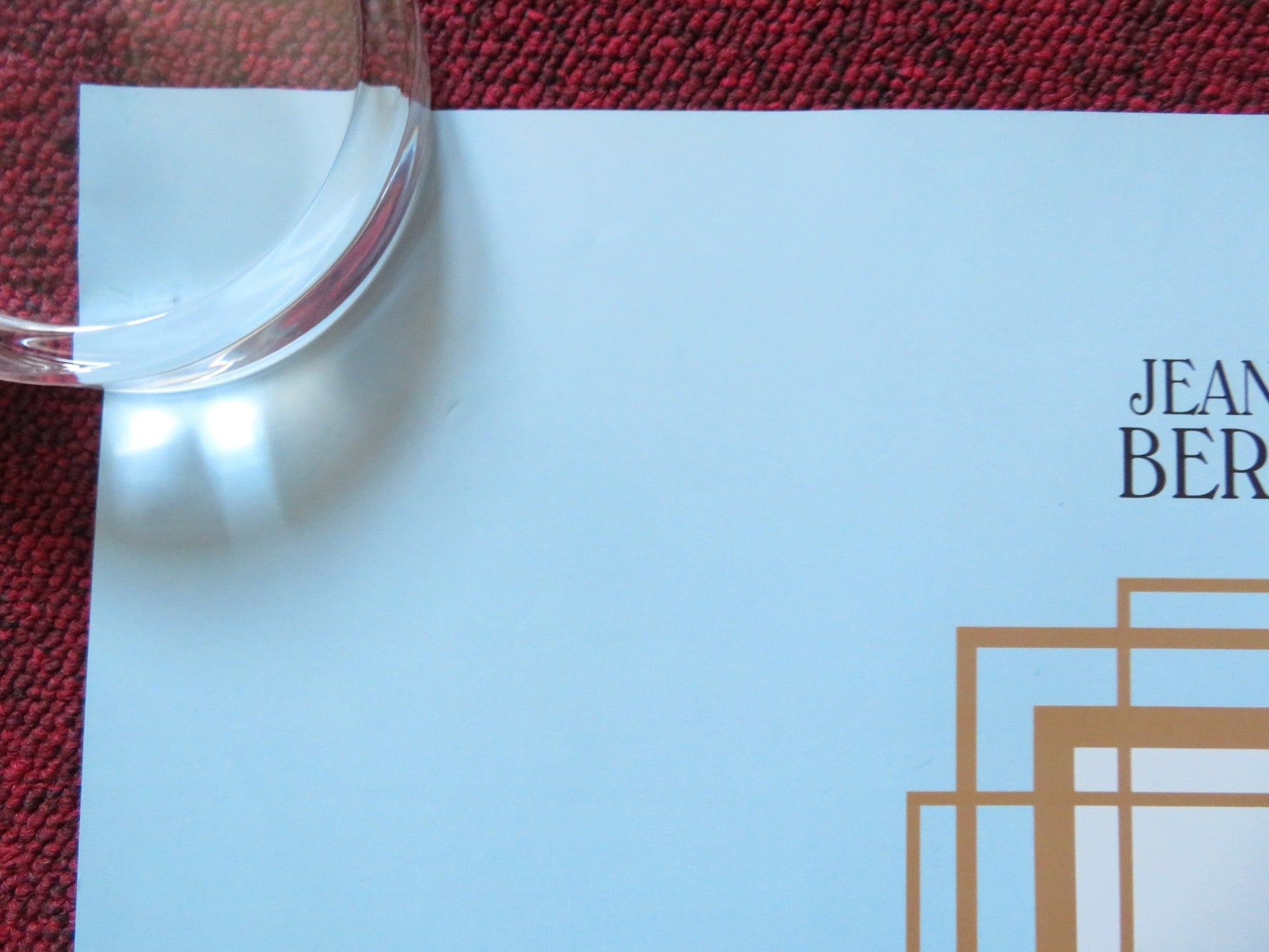 CAFE SOCIETY UK QUAD (30"x 40") ROLLED POSTER WOODY ALLEN (D) J. EISENBERG 2016 Rendezvous Cinema Movie posters