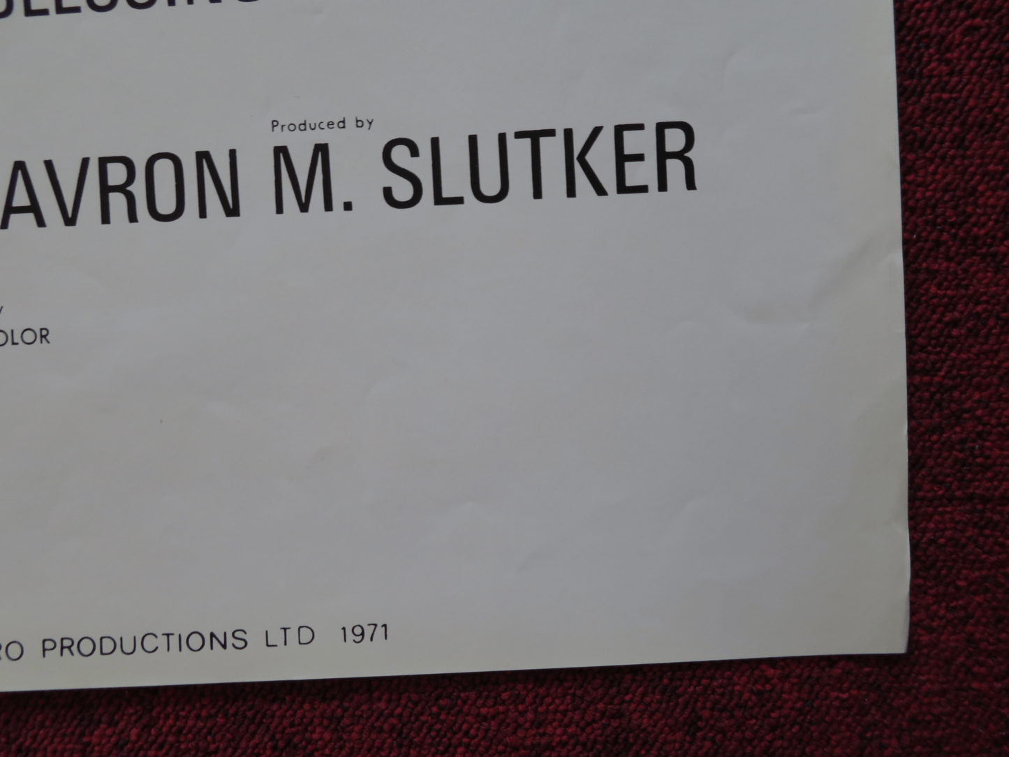 CAGED MEN FOLDED US ONE SHEET POSTER ROSS STEPHANSON MAUREEN MCGILL 1971 Rendezvous Cinema Movie posters