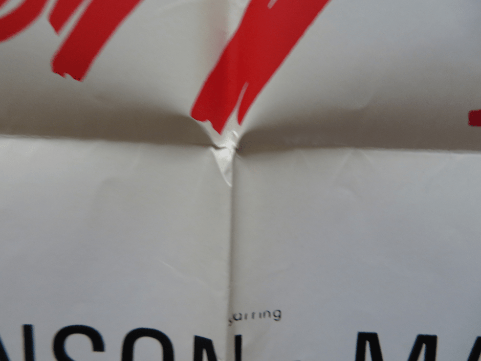 CAGED MEN FOLDED US ONE SHEET POSTER ROSS STEPHANSON MAUREEN MCGILL 1971 Rendezvous Cinema Movie posters