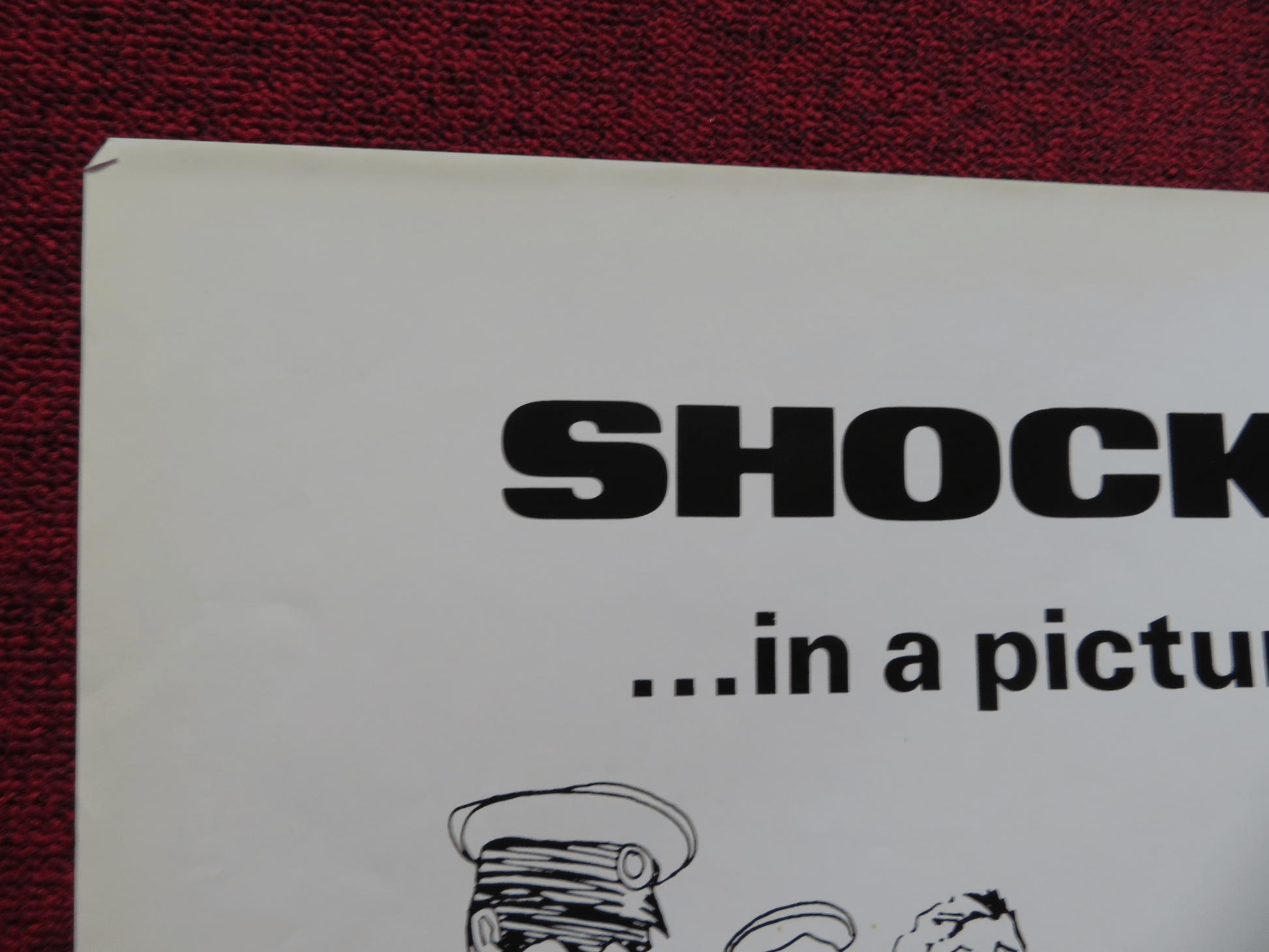 CAGED MEN FOLDED US ONE SHEET POSTER ROSS STEPHANSON MAUREEN MCGILL 1971 Rendezvous Cinema Movie posters