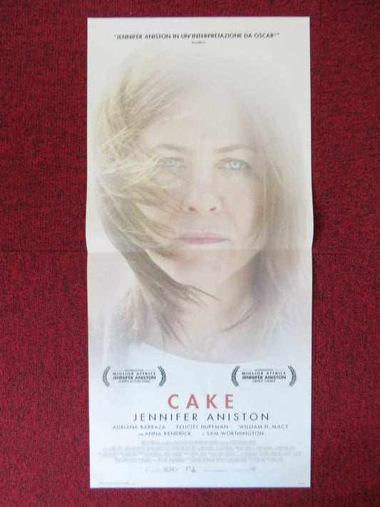 CAKE ITALIAN LOCANDINA POSTER JENNIFER ANISTON 2014 Rendezvous Cinema Movie posters
