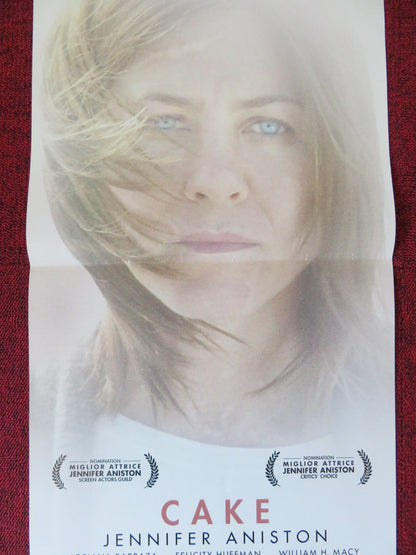 CAKE ITALIAN LOCANDINA POSTER JENNIFER ANISTON 2014 Rendezvous Cinema Movie posters