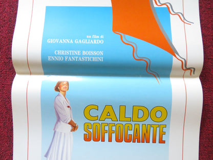 CALDO SOFFOCANTE ITALIAN LOCANDINA POSTER CHRISTINE BOISSON FANTASTICHINI 1991 Rendezvous Cinema Movie posters