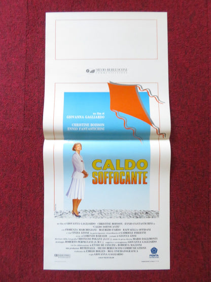 CALDO SOFFOCANTE ITALIAN LOCANDINA POSTER CHRISTINE BOISSON FANTASTICHINI 1991 Rendezvous Cinema Movie posters