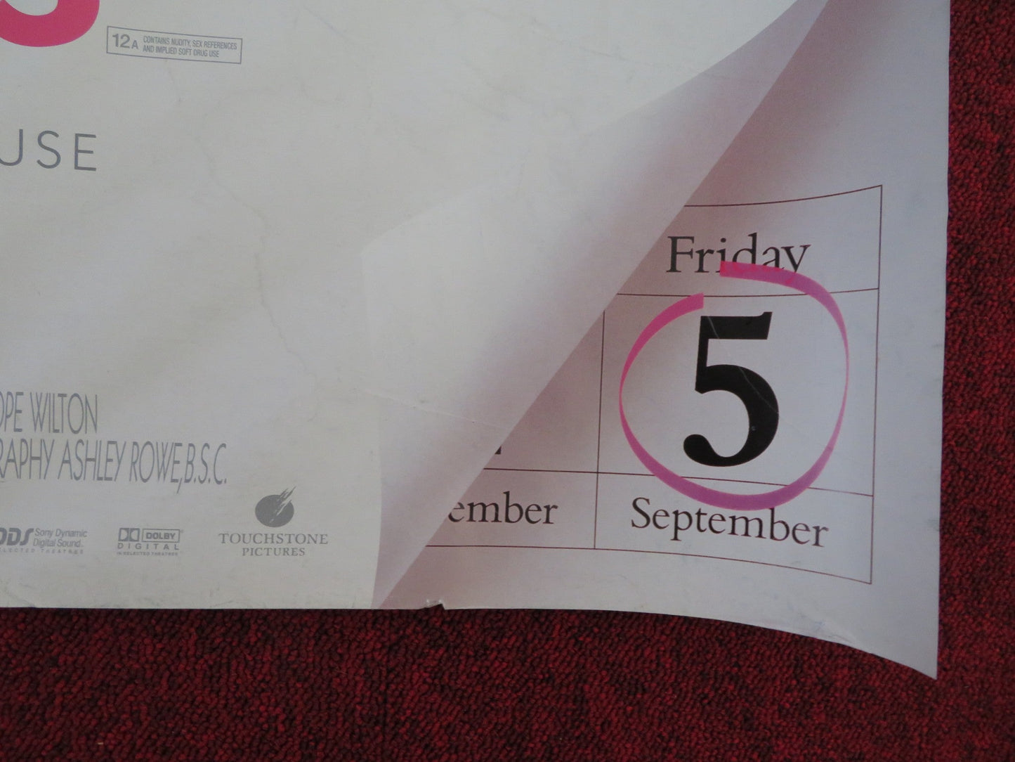 CALENDAR GIRLS UK QUAD (30"x 40") ROLLED POSTER HELEN MIRREN JULIE WALTERS 2003 Rendezvous Cinema Movie posters