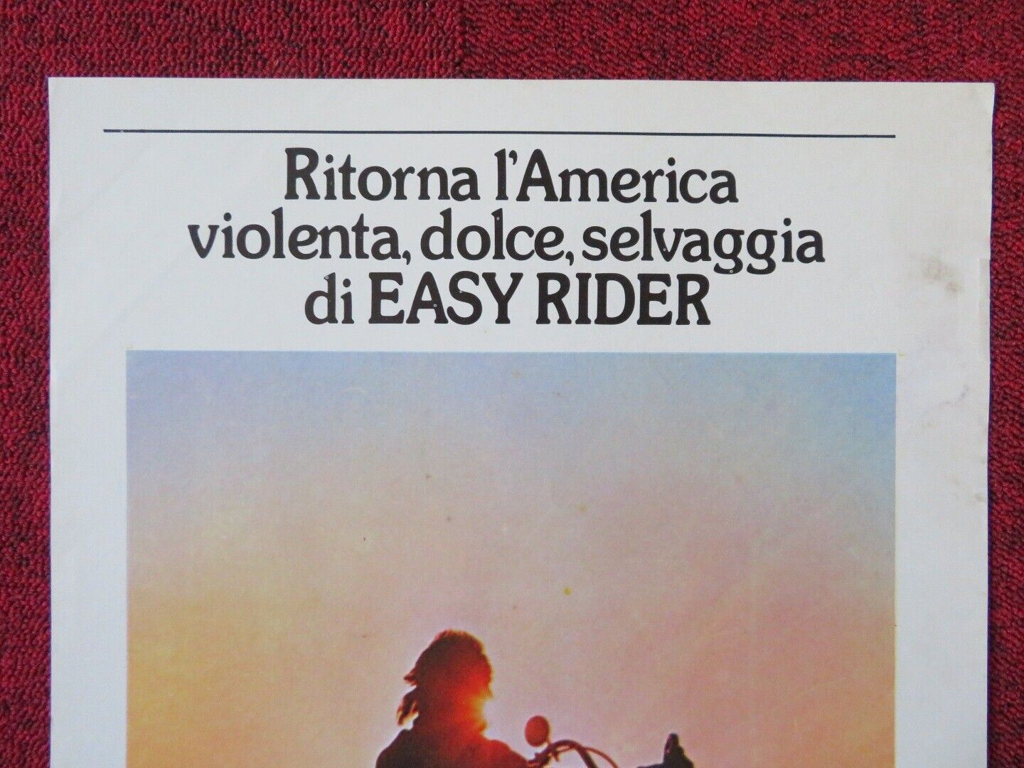 CALIFORNIA 436 ITALIAN LOCANDINA (27.5"x13") POSTER DAVID CARRADINE 1979 Movie posters