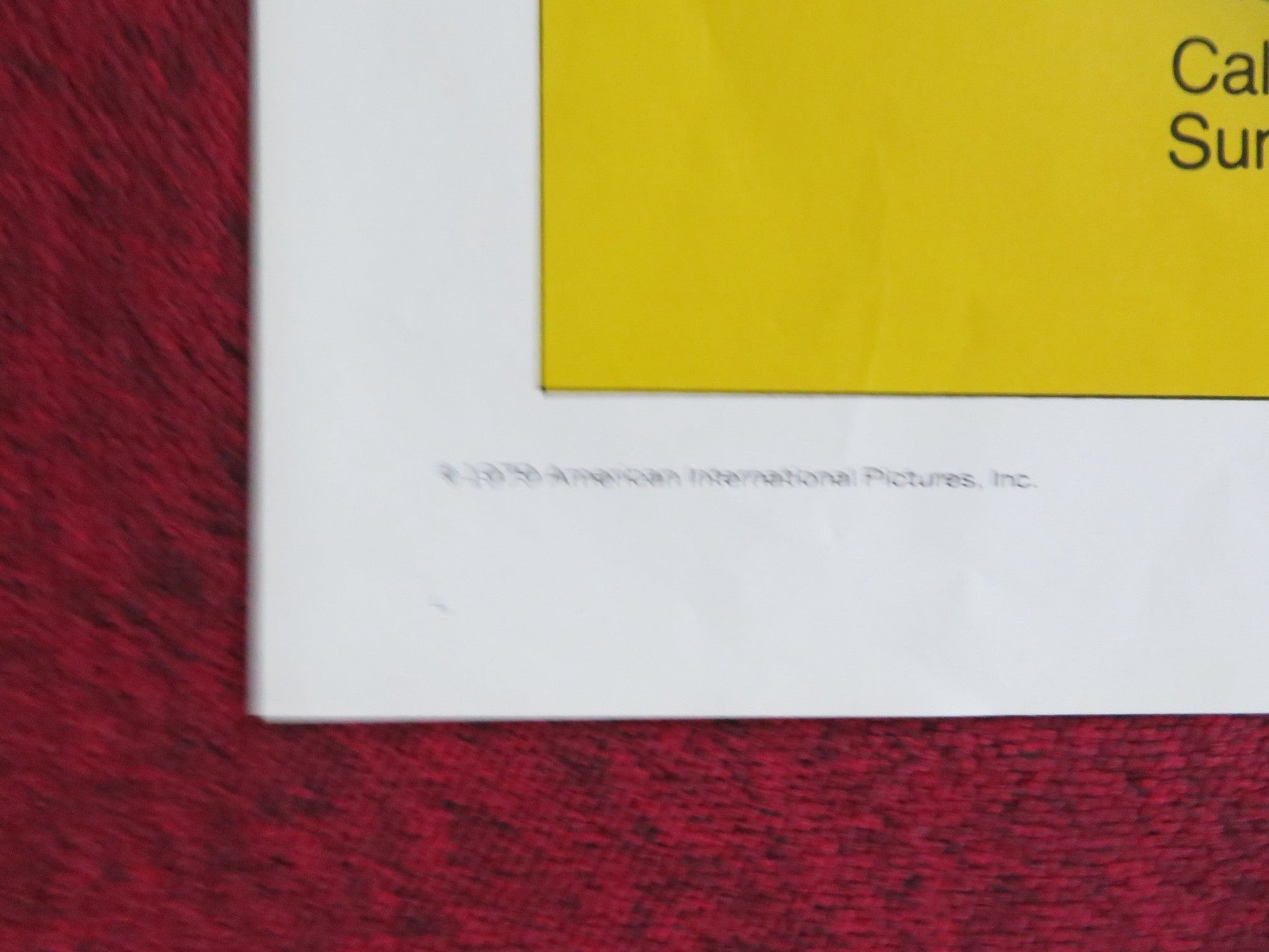 CALIFORNIA DREAMING - STYLE B FOLDED US ONE SHEET POSTER GLYNNIS O'CONNOR 1979 Rendezvous Cinema Movie posters