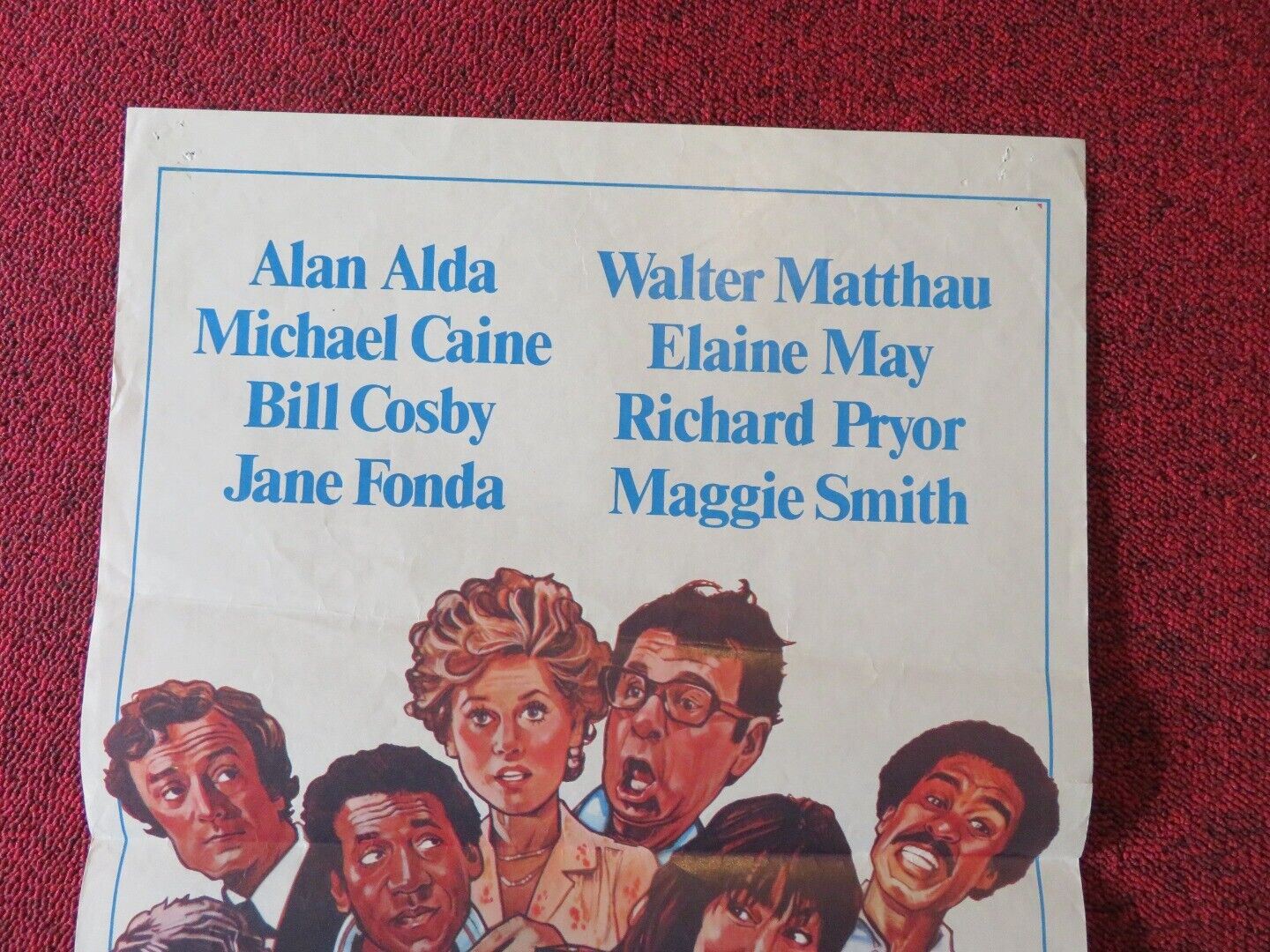 CALIFORNIA SUITE FOLDED AUSTRALIAN DAYBILL POSTER Jane Fonda Michael Caine 1978 - Rendezvous Cinema