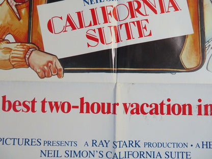 CALIFORNIA SUITE US ONE SHEET POSTER ALDA MICHAEL CAINE 1978 Movie posters