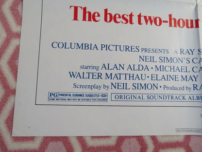 CALIFORNIA SUITE US ONE SHEET POSTER ALDA MICHAEL CAINE 1978 Movie posters