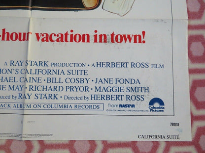 CALIFORNIA SUITE US ONE SHEET POSTER ALDA MICHAEL CAINE 1978 Movie posters