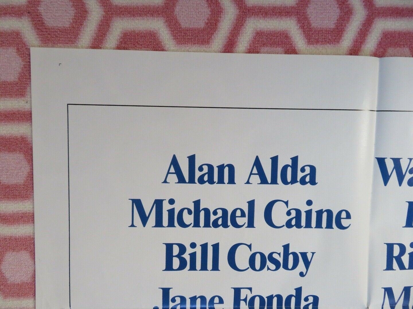 CALIFORNIA SUITE US ONE SHEET POSTER ALDA MICHAEL CAINE 1978 Movie posters