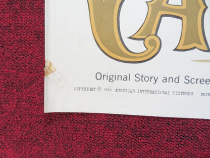 CALIFORNIA US HALF SHEET (22"x 28") POSTER JOCK MAHONEY FAITH DOMERGUE 1963 Rendezvous Cinema Movie posters